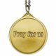Saint Patrick Faith Antiqued Bronze Faith Necklace Medal w/Chain - 2Pk -  - 1037