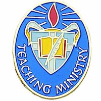 Teaching Ministry Enameled Lapel Pin 1/4in. Post and Clutch Back - 2Pk