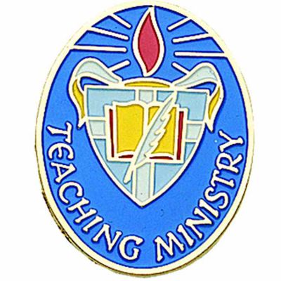 Teaching Ministry Enameled Lapel Pin 1/4in. Post and Clutch Back - 2Pk -  - B-57