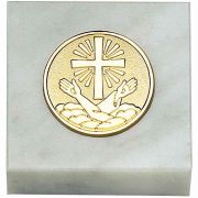 The Cross Necklaceed Arms of Jesus & Francis Paperweight - 2Pk