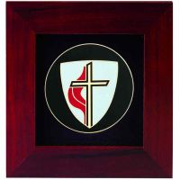 United Methodist Church Cross Frame 8x8
