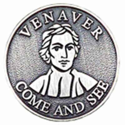 (Venaver Come And See) Pewter Lapel Pin 1/4in. Post - Clutch Back 2Pk -  - B-09