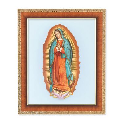 Our Lady Of Guadalupe Print - Cherry Finished Frame - 846218076587 - 122-216