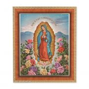 Our Lady Of Guadalupe Print Framed an 8 x 10 inch Italian Lithograph