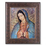 Our Lady Of Guadalupe 8x10 inch Print In An Art-Deco Styled Frame