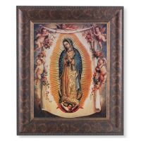 Our Lady Of Guadalupe 8x10 in. Print In An Art-Deco Frame