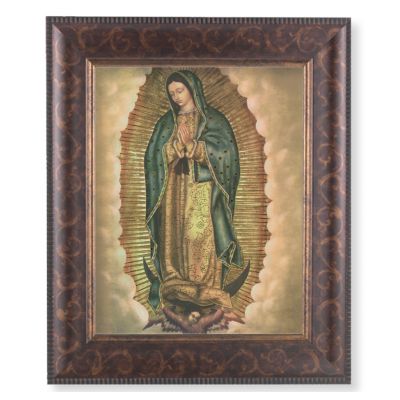 Our Lady Of Guadalupe In An Art-deco Frame In A Gold Decorative Lip -  - 124-895