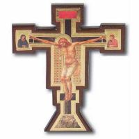 18" Renaissance Crucifix Plaque