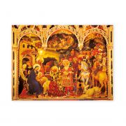 Adoration Of The Magi 19 X 27in Italian Gold Embossed Poster
