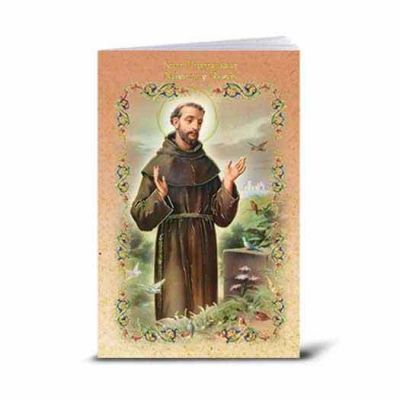 Spanish Saint Francis Of Assisi Illustrated Novena Book (10 Pack) -  - 2433-310