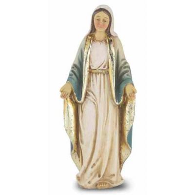 4" O.l. Of Grace Hand Painted Solid Resin Statue - (Pack Of 2) -  - 1735-200