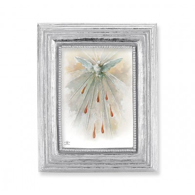 Holy Spirit Gold Stamped Print In Silver Frame - (Pack Of 2) -  - 450S-651