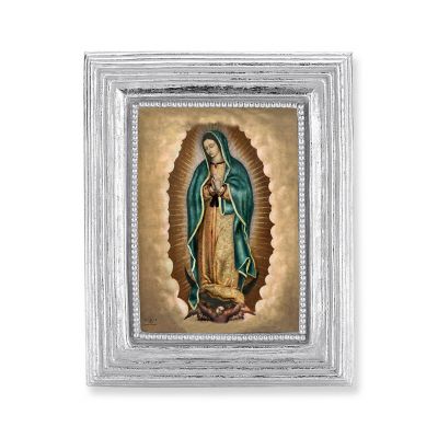 O.l Of Guadalupe Gold Stamped Print In Silver Frame - (Pack - 2) -  - 450S-895