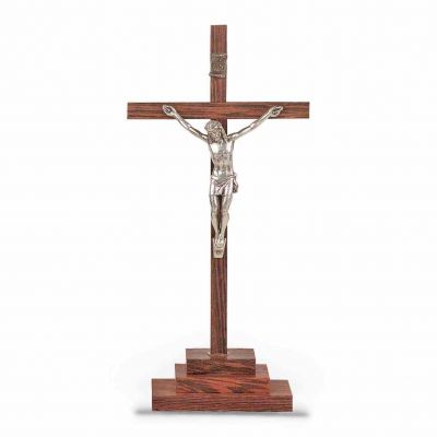 7 inch Italian Standing Crucifix - 846218032644 - 2048
