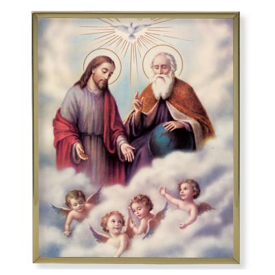 The Holy Trinity 8x10 inch Gold Framed Everlasting Plaque (2 Pack) - 846218041974 - 810-133