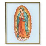 Our Lady Of Guadalupe 8x10 Gold Framed Plaque