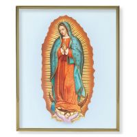 Our Lady Of Guadalupe 8x10 Gold Framed Plaque