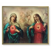 Madonna Of The Woods 8x10 inch Gold Framed Everlasting Plaque