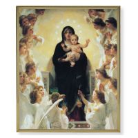 Bouguereau Queen Of The Angels Gold Framed Everlasting Plaque