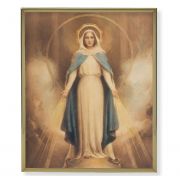 Chambers: Miraculous Mary 8x10 Gold Framed Everlasting Plaque