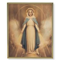 Chambers: Miraculous Mary 8x10 Gold Framed Everlasting Plaque