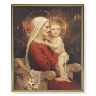 Chambers: Madonna / Child 8x10 Gold Framed Everlasting Plaque (2 Pack) - 846218041486 - 810-238