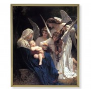 Bouguereau: Heavenly Melodie Gold Framed Everlasting Plaque