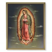 Our Lady Of Guadalupe 8x10 Gold Framed Everlasting Plaque