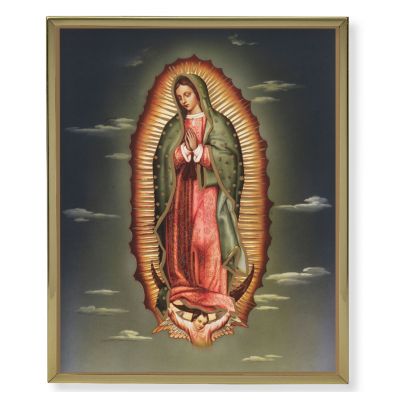 Our Lady Of Guadalupe 8x10 Gold Framed Everlasting Plaque (2 Pack) - 846218041608 - 810-268
