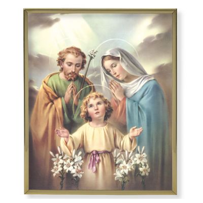 The Holy Family 8x10 inch Gold Everlasting Plaque (2 Pack) - 846218041998 - 810-361