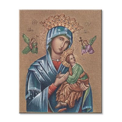 Our Lady Of Perpetual Help Fine Art Canvas Print -  - 822-208