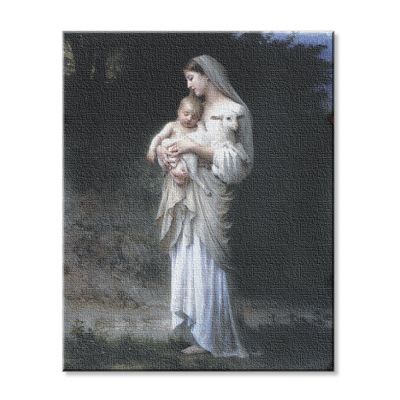 Divine Innocence Fine Art Canvas 8x10 inch Print by Fratelli Bonella - 846218053342 - 822-298