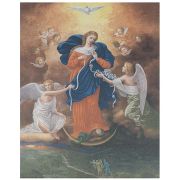 Our Lady Untier Of Knots Art Canvas Print
