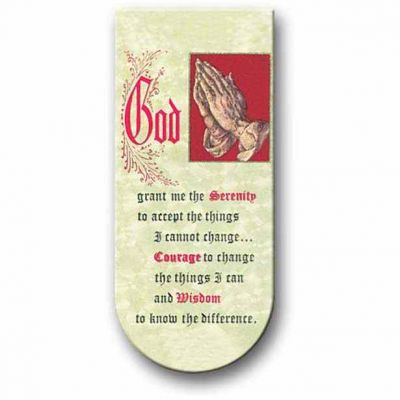 Serenity Prayer Magnetic Bookmark (10 Pack) - 846218012721 - B3-700
