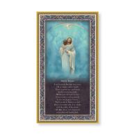 Safely Home 5 x 9 inch Gold Foil Italian Plaque with Prayer