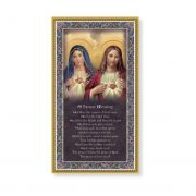House Blessing 5 x 9 inch Gold Foil Italian Plaque w/Prayer