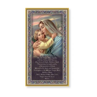 Madonna And Child Plaque - (Pack Of 2) -  - E59-227