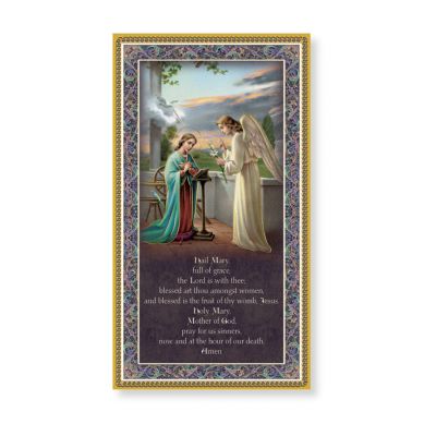 The Hail Mary Plaque - (Pack Of 2) -  - E59-277