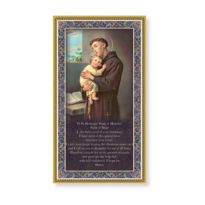 Saint Anthony Plaque - (Pack Of 2) -  - E59-300
