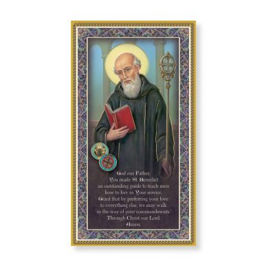 Saint Benedict Plaque - (Pack Of 2) -  - E59-645