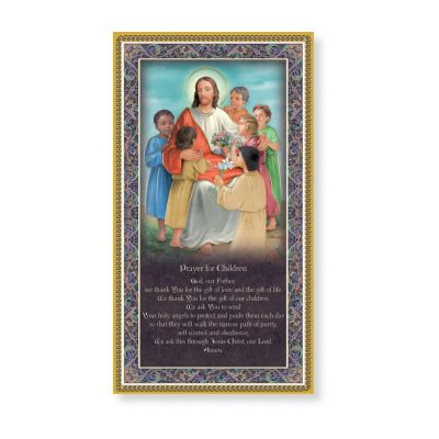 Prayer For Children Plaque - (Pack Of 2) -  - E59-793
