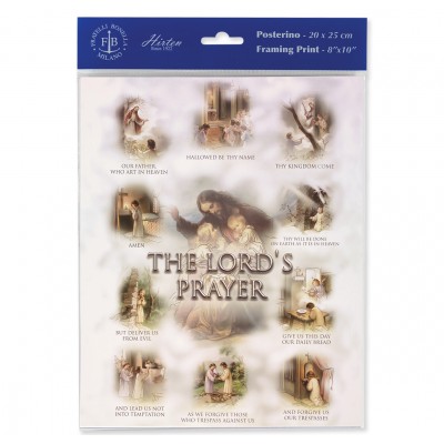 Lords Prayer 8 x 10 inch Print (6 Pack) - 846218088856 - P810-112