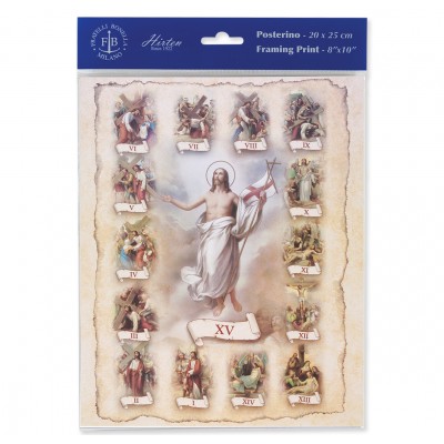 Stations Of The Cross 8 inch X 10 Print (6 Pack) - 846218088979 - P810-148 Stations Of The Cross 8 inch X 10 Print (6 Pack) - 846218088979 - P810-148
