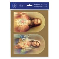 The Sacred Hearts 8 x 10 inch Print (3 Pack)