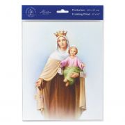 Our Lady Of Mount Carmel 8 x 10 inch Print (3 Pack)