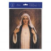 Immaculate Heart Of Mary 8x10in Print (3 Pack)
