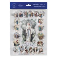 Mysteries Of The Rosary 8 x 10 inch Print (3 Pack)