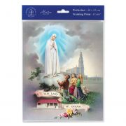 Our Lady Of Fatima 8 x 10 inch Print (3 Pack)