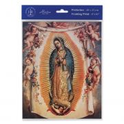 Our Lady Of Guadalupe With Angels 8 x 10 inch Print (3 Pack)