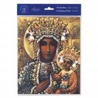 3pk - 8" x 10" Our Lady of Czestochowa Print (sold in inc. of 3)